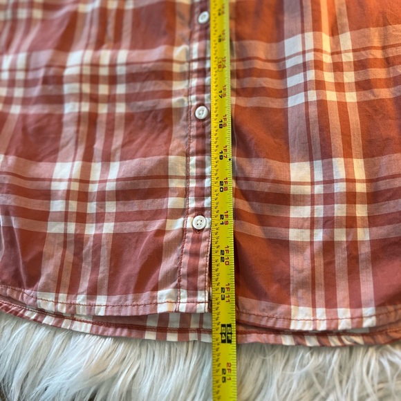Kuhl short sleeve button up plaid shirt - Picture 12 of 14